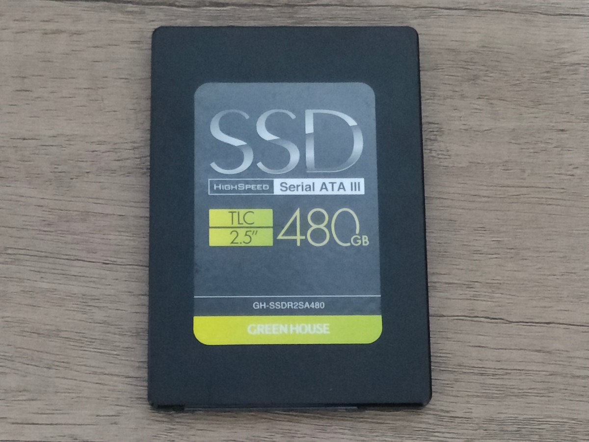 GREEN HOUSE GH-SSDR2SA480 2.5inch SATA3 Solid State Drive 480GB 【内蔵型SSD】_画像1