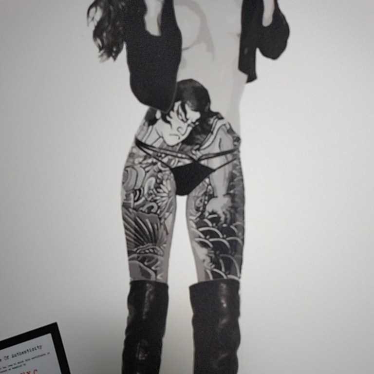 DEATH NYC 世界限定100枚 アートポスター ミランダカー ミランダ カー 浮世絵 TATTOO タトゥー ヴィクトリアシークレット 現代アートの画像3