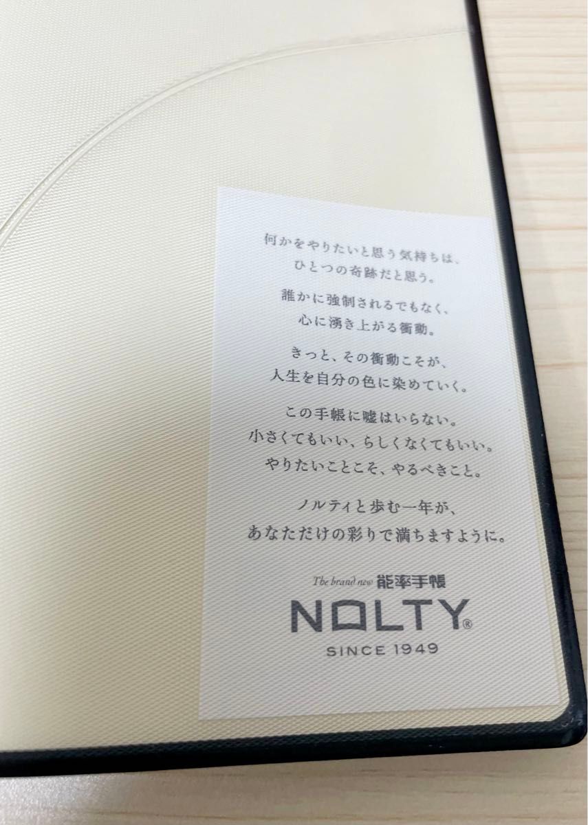 能率手帳　2023  NOLTY