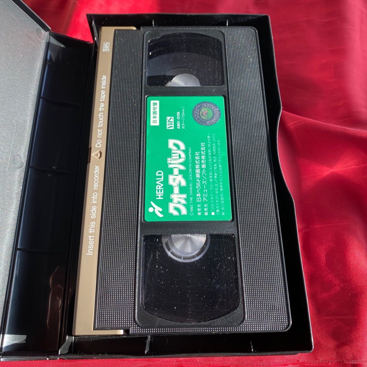 送料無料　中古VHSビデオテープ【クォーターバック】未DVD化　日本語吹き替え版