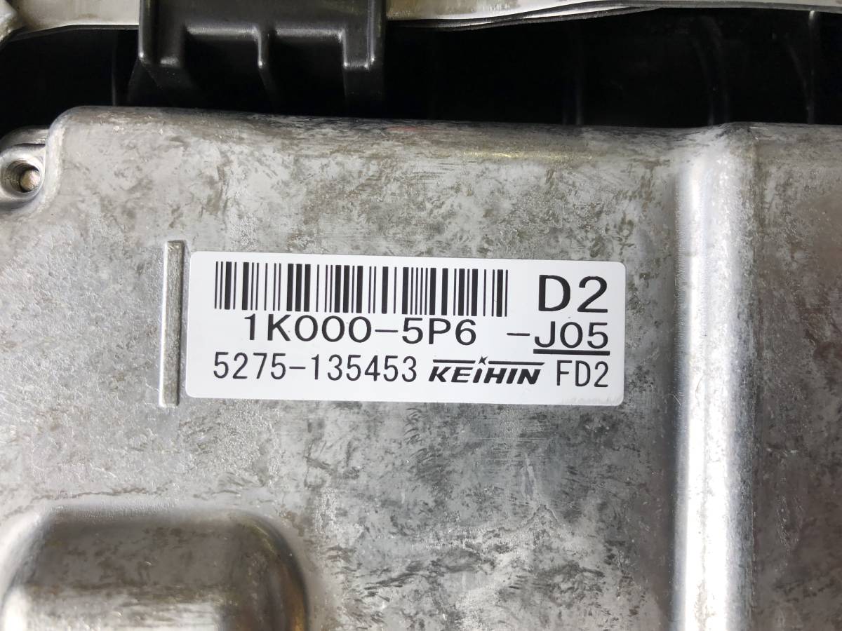 フィット GP5 HVバッテリー 1K000-5P6-J05 ハイブリッドバッテリー HVバッテリー 走行距離175,570km 2013年 サービスプラグ欠品 599581_画像6