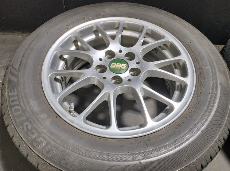 BBS RE5000 6J+40 100-5H 195/65R15 ブリヂストン エコピアNH100 プリウス,CT200h,WISH,インプレッサ 599898_画像2