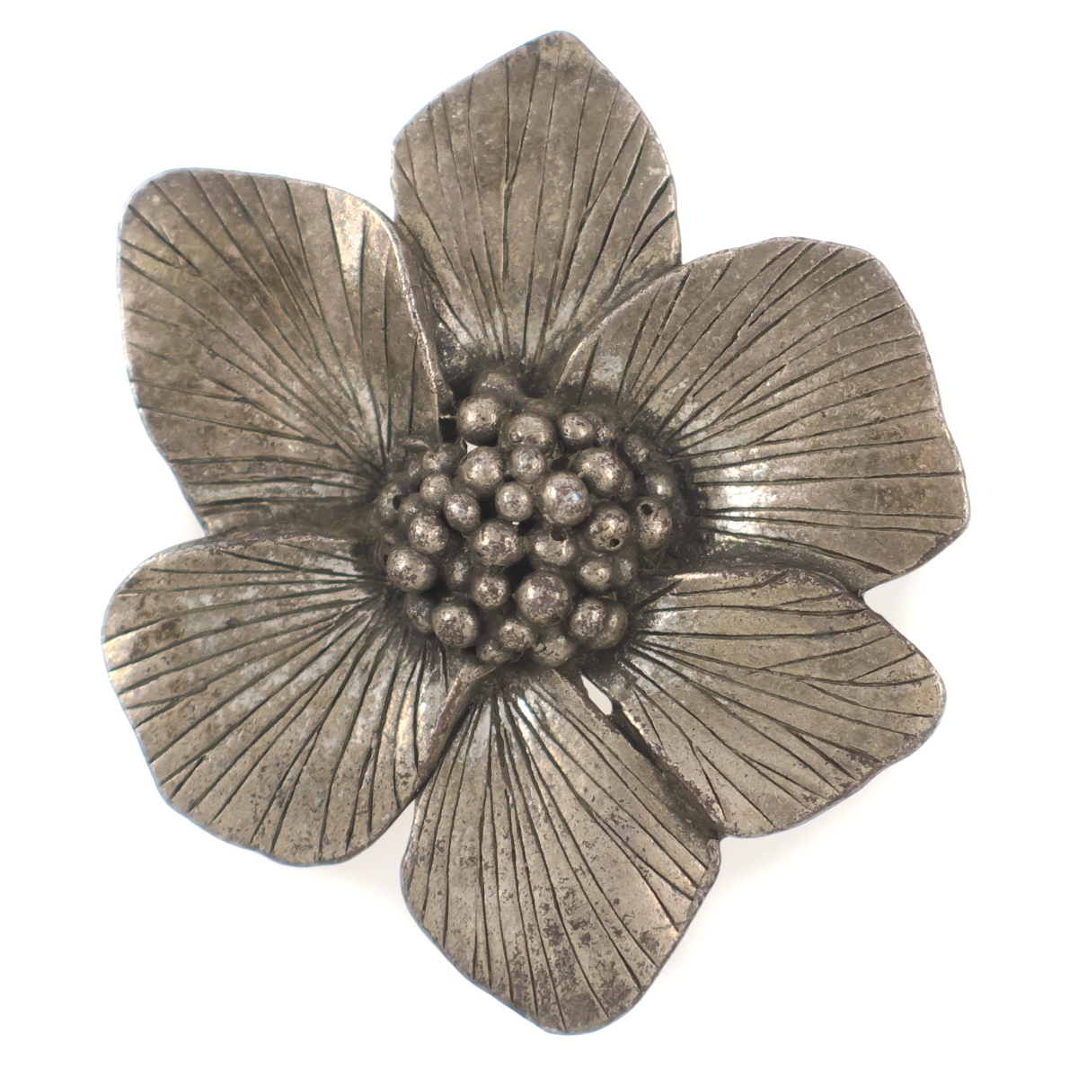 UK1463*[MIRACLE]* flower motif flower * miracle Celt England * Vintage brooch *