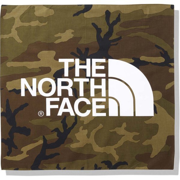 【H-18】THE NORTH FACE　ノースフェイス　TNFロゴバンダナ NN22200　カラー：WC_画像3