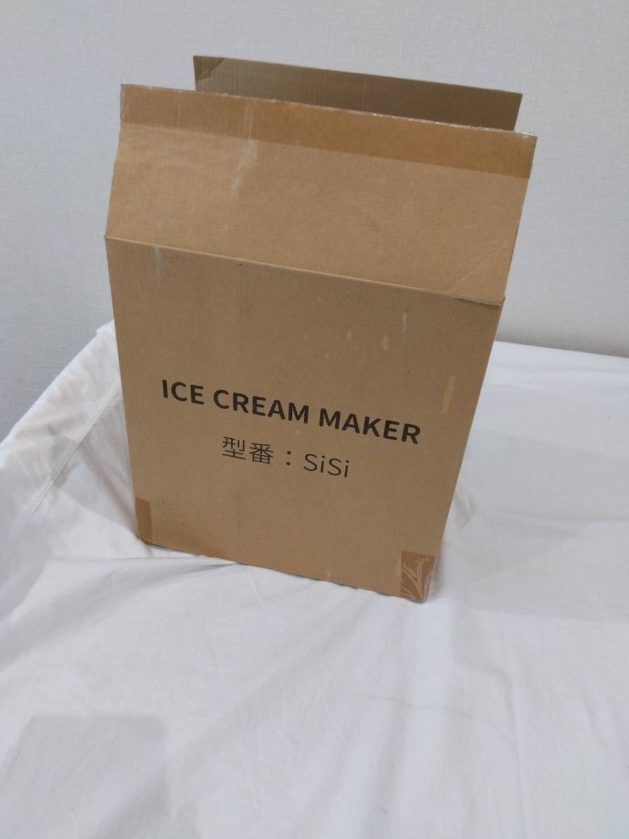 未使用 ビームコーポレーション ICE CREAM MAKER アイスクリームメーカー SiSi アイス 調理器具 アイスクリーム k6949_画像1