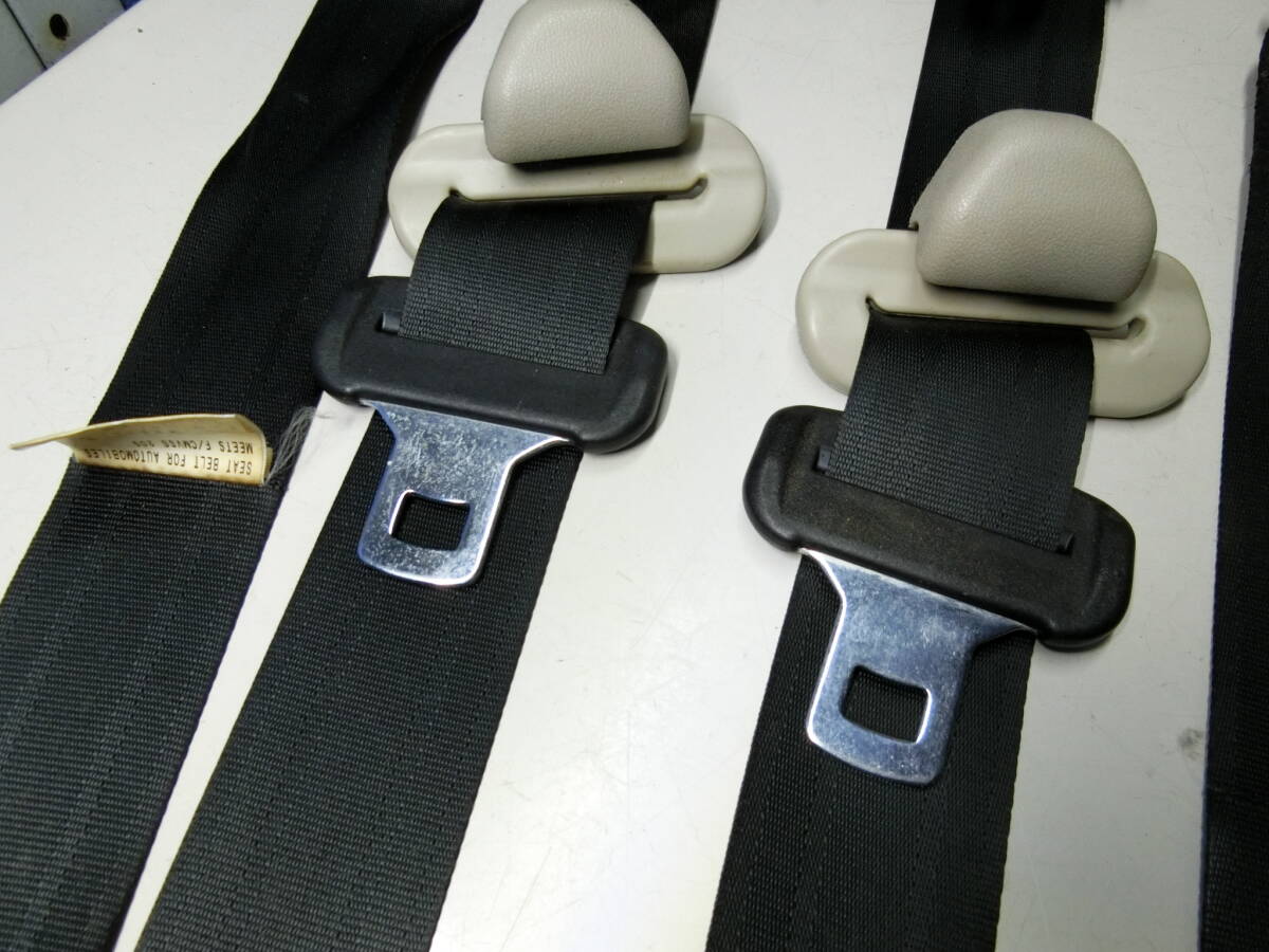 [K564] Pajero Mini H58A H53A rear seat belt left right set H22 year 