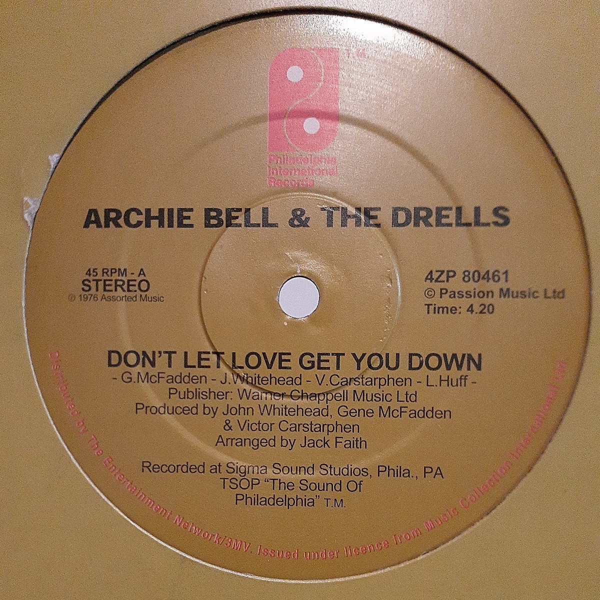 ARCHIE BELL & THE DRELLS / DON'T LET LOVE GET YOU DOWN / BILLY PAUL / BRING THE FAMILY BACK /DJ NORI,MURO,A TRIBE CALLED QUEST の画像1
