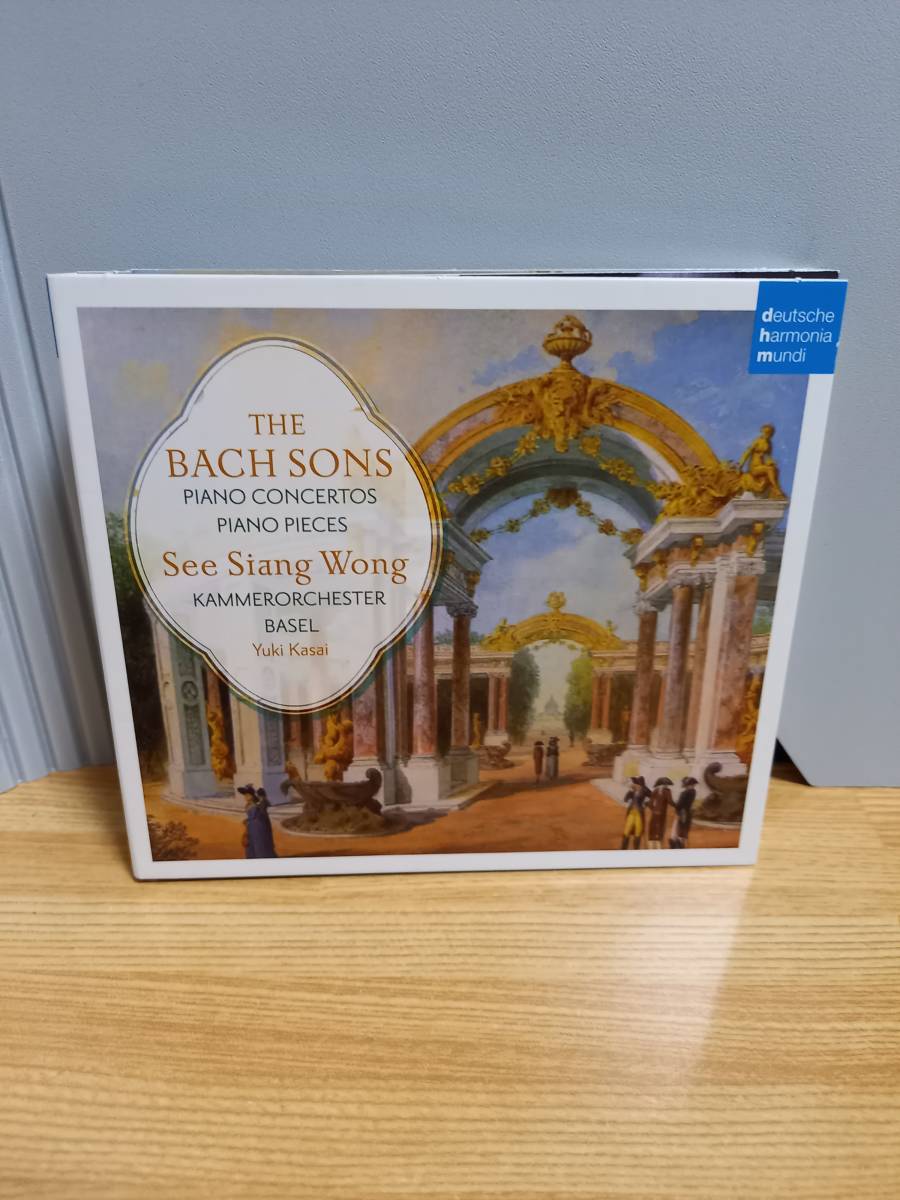 see siang wong シー・シャン・ウォン　CD　バッハの息子たち　The Bach Sons Piano Concertos Piano Pieces　hm2402_画像1