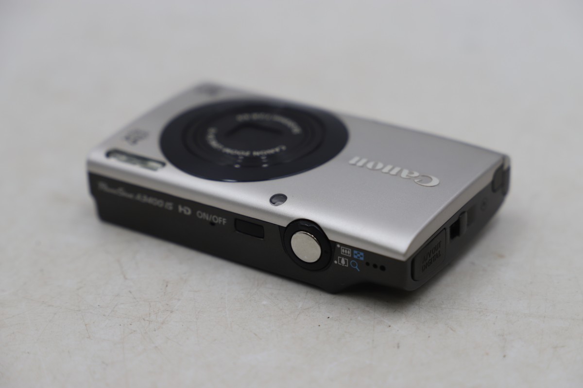 Canon キヤノン PowerShot パワーショット A3400 IS HD/レンズ 5.0-25.0mm 1:2.8-6.9 コンパクトデジタルカメラ デジカメ（E2132）_画像4