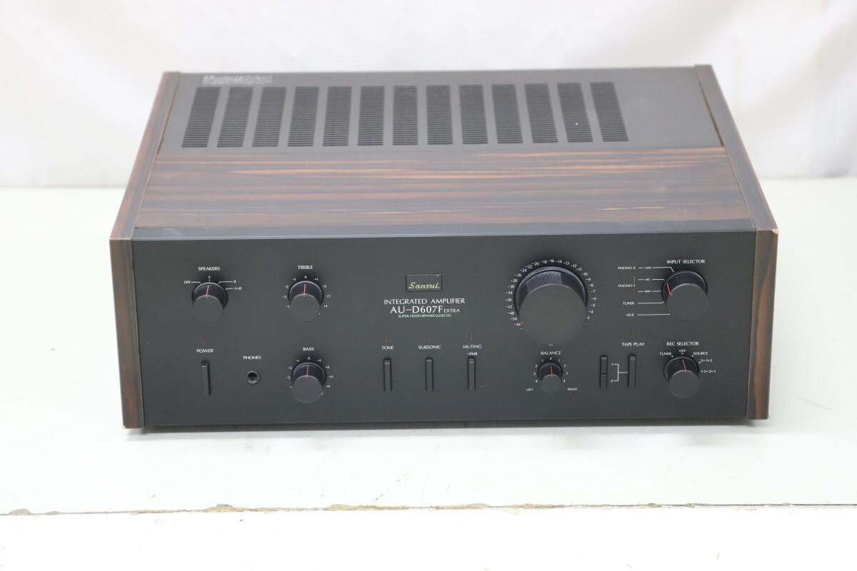 SANSUI/サンスイ プリメインアンプ AU-D607F EXTRA (D2413)_画像1