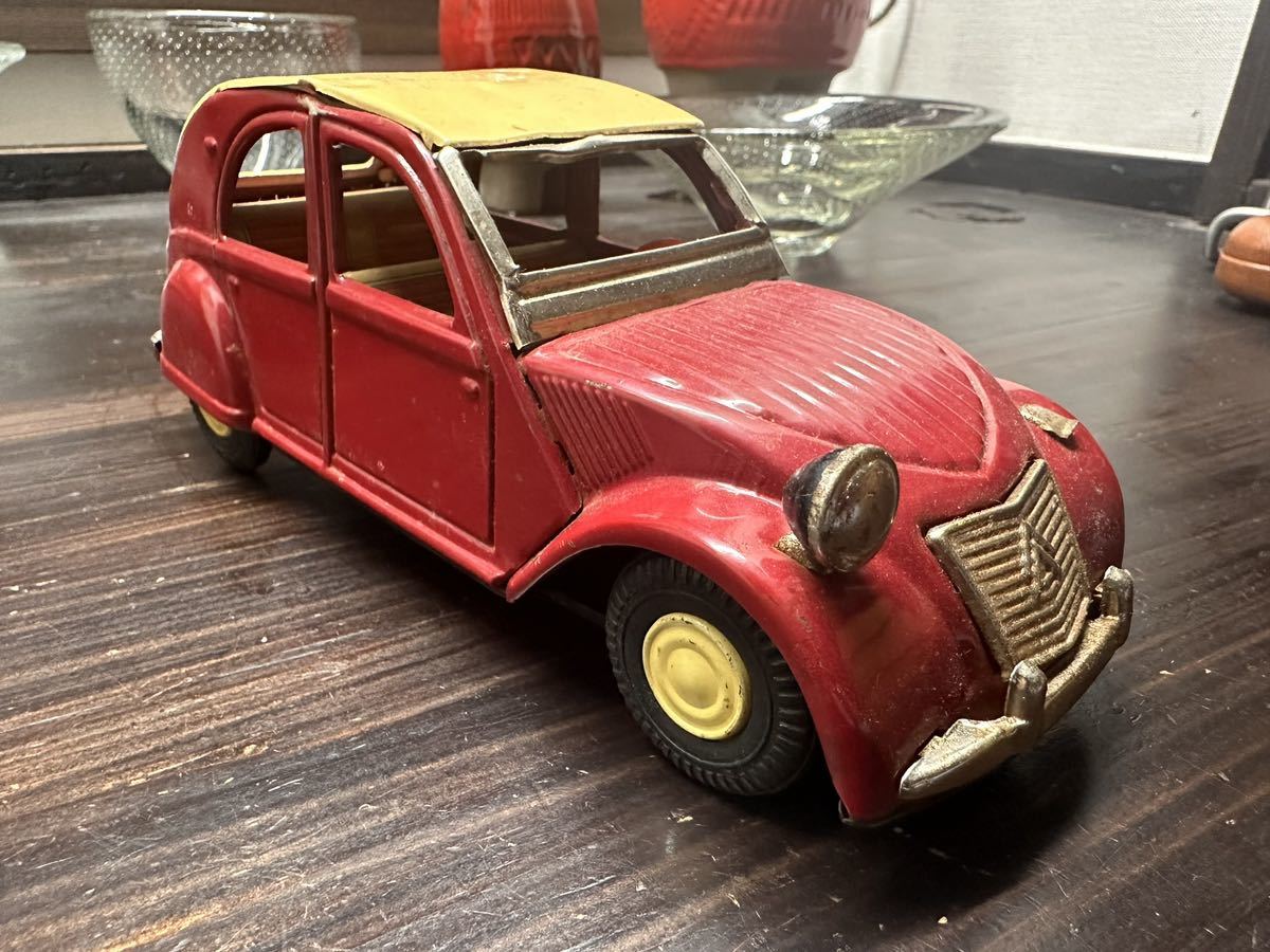 シトロエン CITROEN 2CV ブリキ ミニカー DAIYA ダイヤ 寺井商店 日本製 ビンテージ