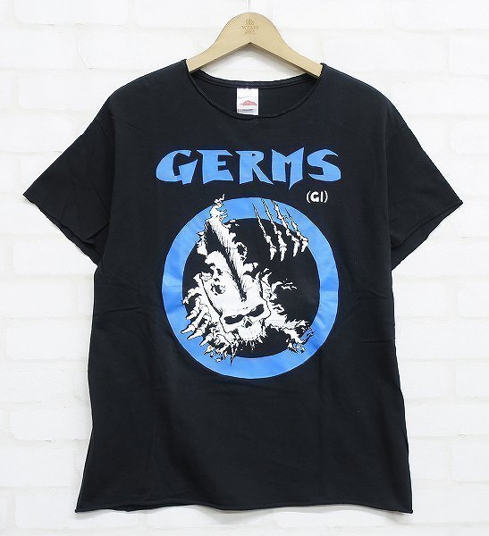 5T7728【クリックポスト対応】GERMS TENNESSEE RIVERボディ 半袖Tシャツ ジャームズの画像1