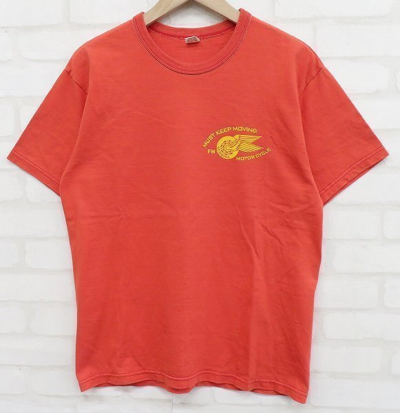 6T5191[ клик post соответствует ] Flat Head короткий рукав футболка THE FLAT HEAD