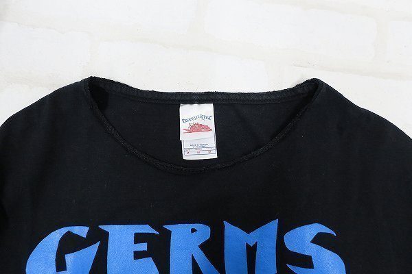 5T7728【クリックポスト対応】GERMS TENNESSEE RIVERボディ 半袖Tシャツ ジャームズの画像5