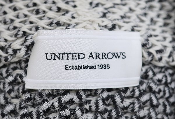 5T1425# United Arrows подставка шаль цвет кардиган UNITED ARROWS