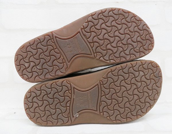 2S4432■ビルケンシュトック パサディナ BIRKENSTOCK FOOTPRINTS PASADENA パサデナ レザーシューズ_画像4