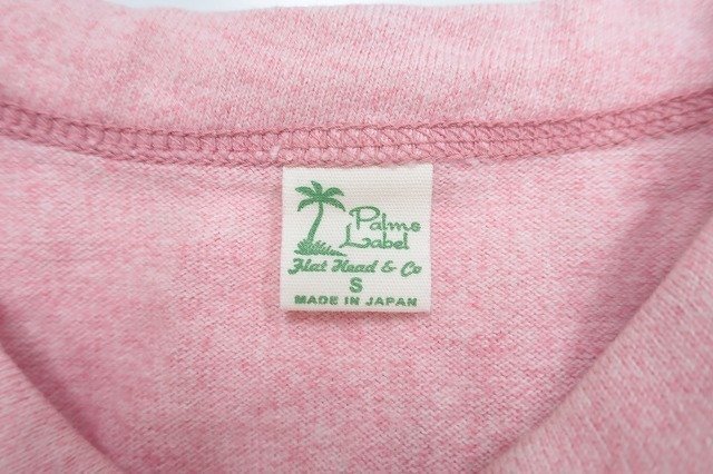 5T7667【クリックポスト対応】 フラットヘッド パームスレーベル 半袖Tシャツ THE FLAT HEAD PALMSLABEL_画像3