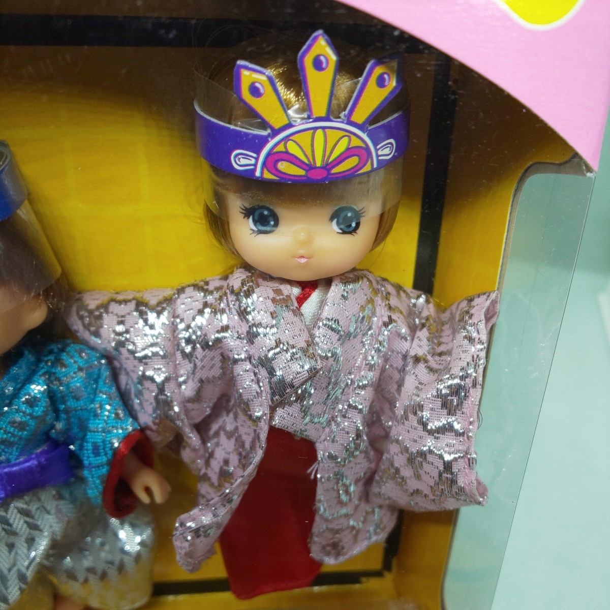 リカちゃんなかよしセット たのしいひなまつり 未開封 1987年 デットストック 当時物 ひな人形 雛人形 着せ替え人形 タカラ 匿名配送 No.6