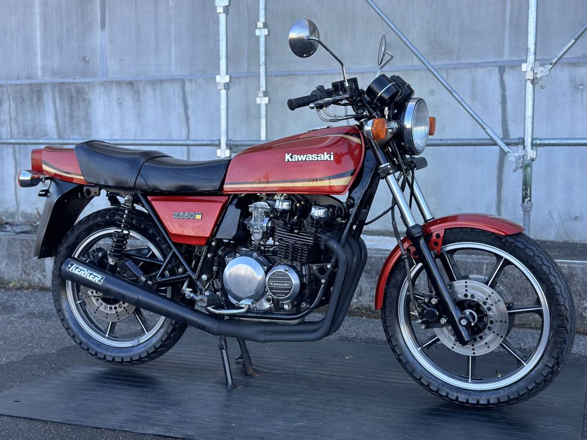 Yahoo!オークション - 超極上Z550FX 状態最高 純正タイガー Yahoo!オークション - 超極上Z550FX 状態最高 純正タイガー