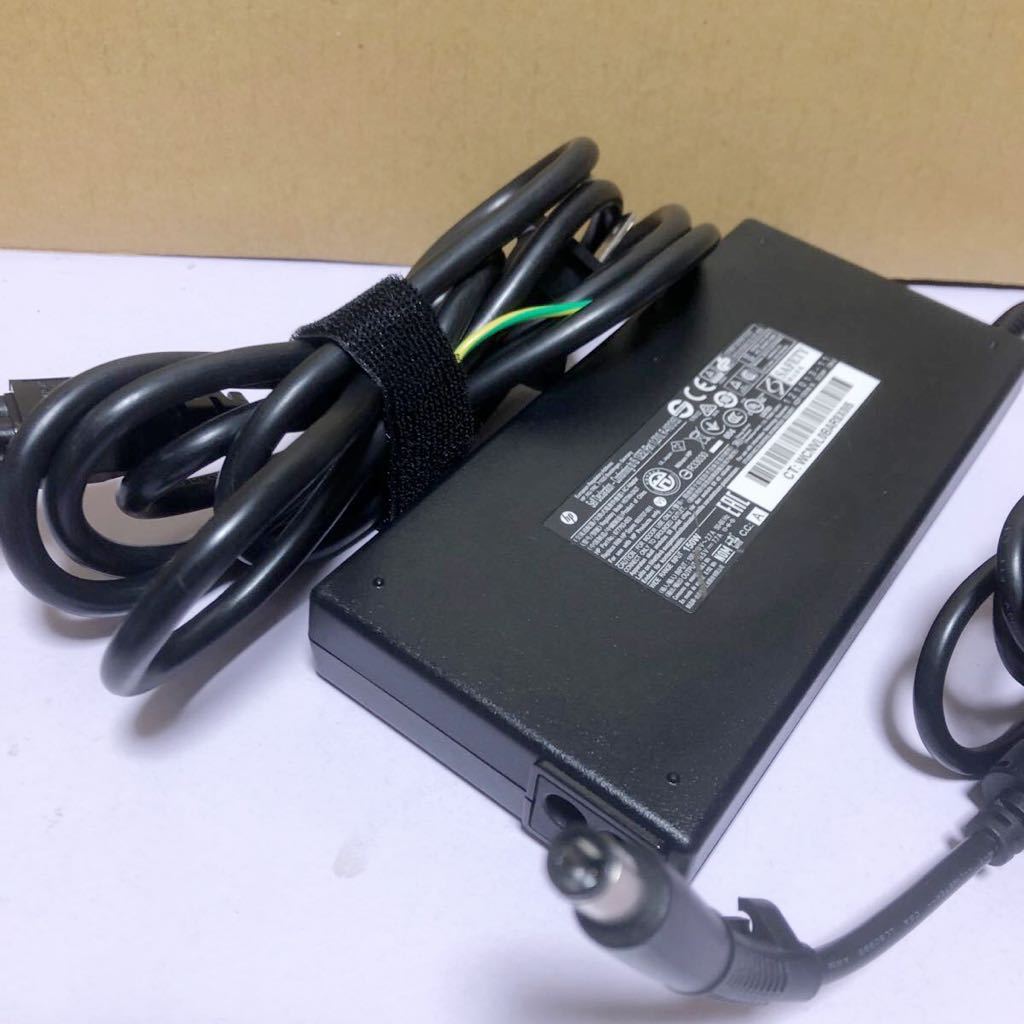  used good goods HP original HSTNN-DA27 19.5V 7.7A correspondence connector size : approximately 7.4mm×5.0mm AC adaptor operation ending control number :SHA878