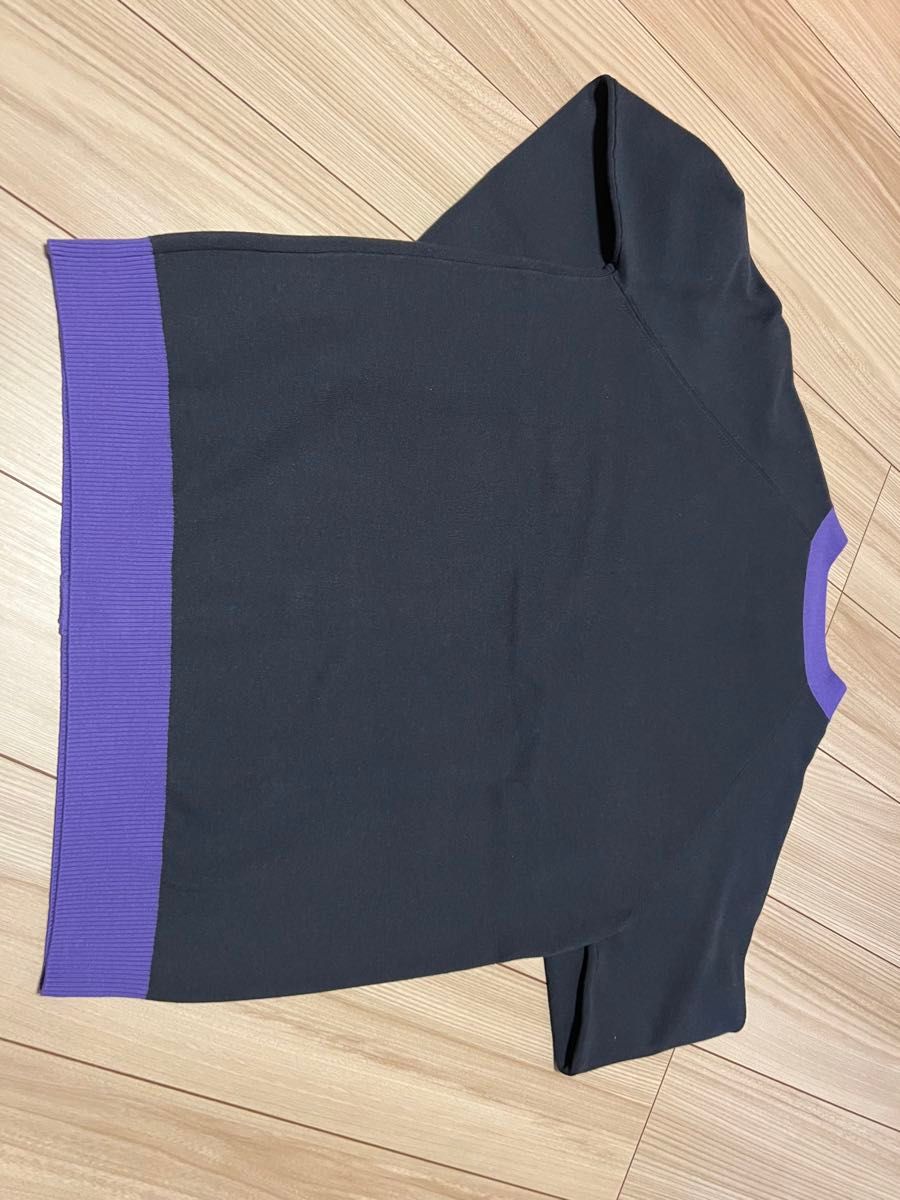 限定色】新品 CABaN コットンカシミヤ バイカラーVネック 限定色】新品 CABaN コットンカシミヤ バイカラーVネック