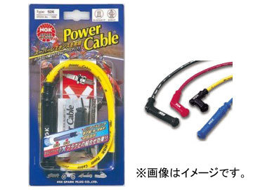 NGK パワーケーブル 汎用タイプ L4K(No.1512) カワサキ KDX250/R KDX250D(DX250D) 250cc 1990年12月～ 2輪_画像1