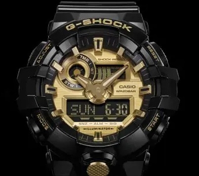 カシオ/CASIO 腕時計 G-SHOCK GA-700シリーズ 【国内正規品】 GA-710GB-1AJF_画像4
