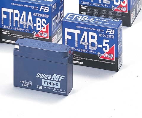 FB/古河バッテリー オートバイバッテリー FTシリーズ 制御弁式(VRLA) 液入り充電済 FTZ5L-BS 2輪
