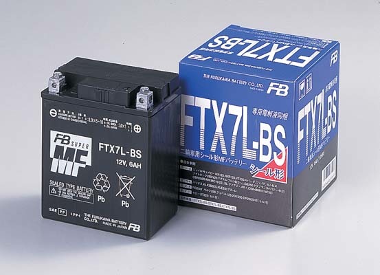 FB/古河バッテリー オートバイバッテリー FTシリーズ 制御弁式(VRLA) 液入り充電済 FTX7L-BS 2輪_画像1