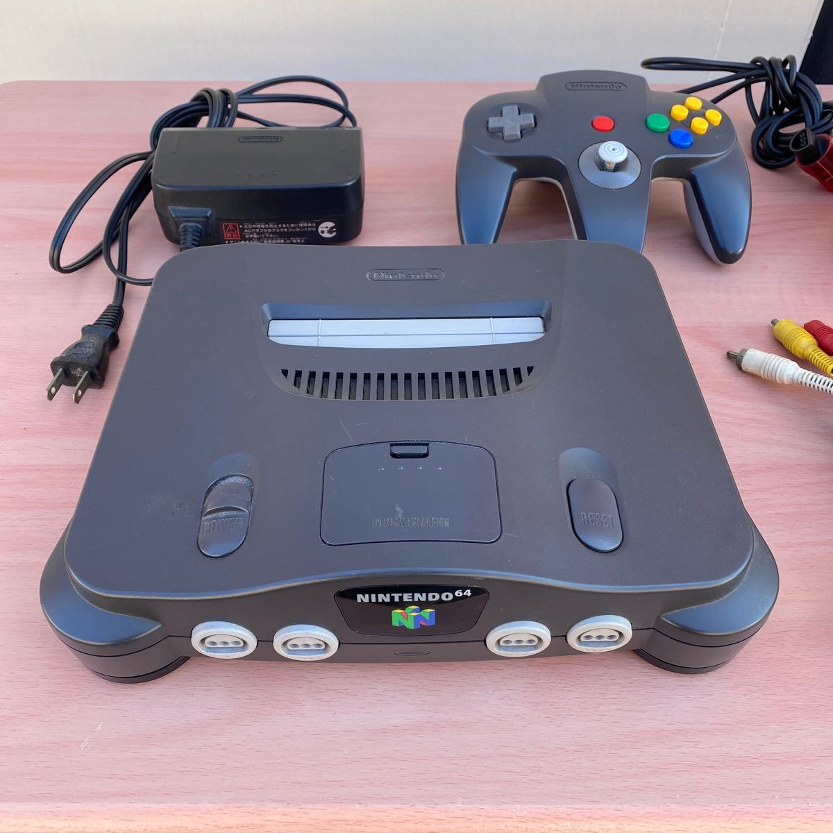 NINTENDO 64 本体NUS-001他コントローラー 中古品 の画像5