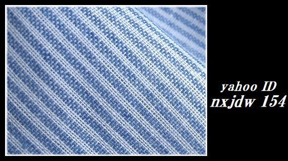 ◆Rose◇M～L～2L・大人ナチュラル♪猫ちゃん刺繍×ストライプのAラインチュニック/ブルー系_画像9