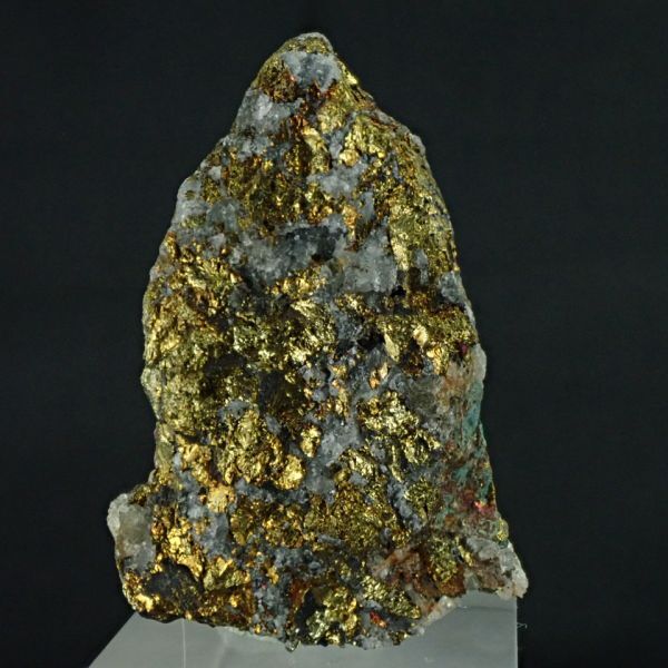 チャルコパイライト 原石 37g サイズ約45mm×30mm×20mm モロッコ産 cha502 黄銅鉱 天然石 鉱物 パワーストーン_画像1