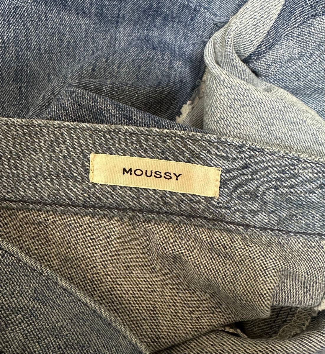 MOUSSY マウジー デニムスカート ロングスカート マキシ丈スカート フレアスカート スカート