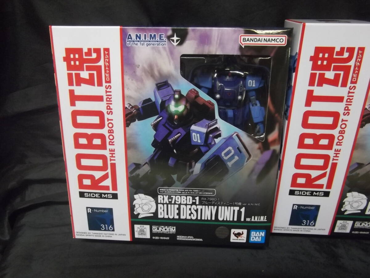 ROBOT魂 ＜SIDE MS＞ RX-79BD-1 ブルーディスティニー1号機 ver. A.N.I.M.E. 　　　2個セットで　　 _画像2