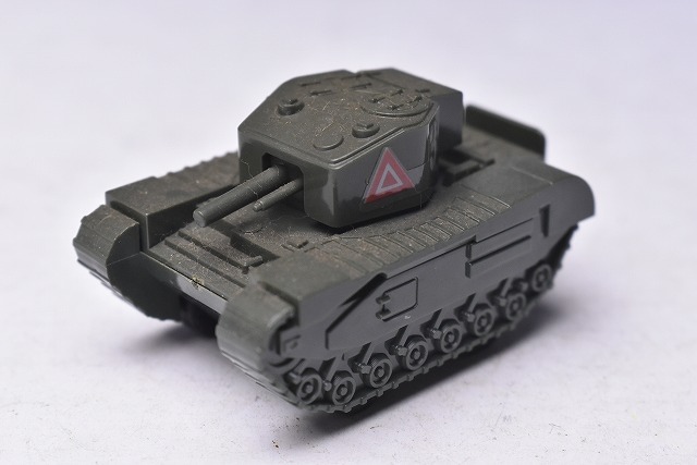 【コンバット チョロＱ】25★CHURCHILL BRITISH TANK★NO.C-12★モスグリーン★イギリス軍★当時物★TAKARA★タカラ★_画像1