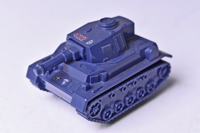 【コンバット チョロＱ】177★PANZER-Ⅳ GERMAN TANK★NO.C-16★ダークブルー★ドイツ軍★1980年代物★TAKARA★タカラ★絶版★_画像1