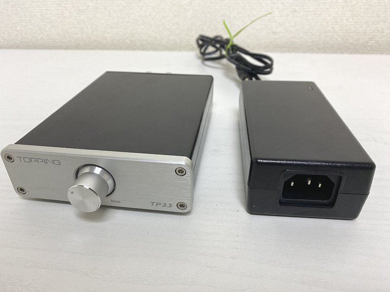 送料無料■TOPPING TP23 デジタルアンプ PC用 オーディオアンプ ACアダプター付 未チェック USB-DAC_画像2