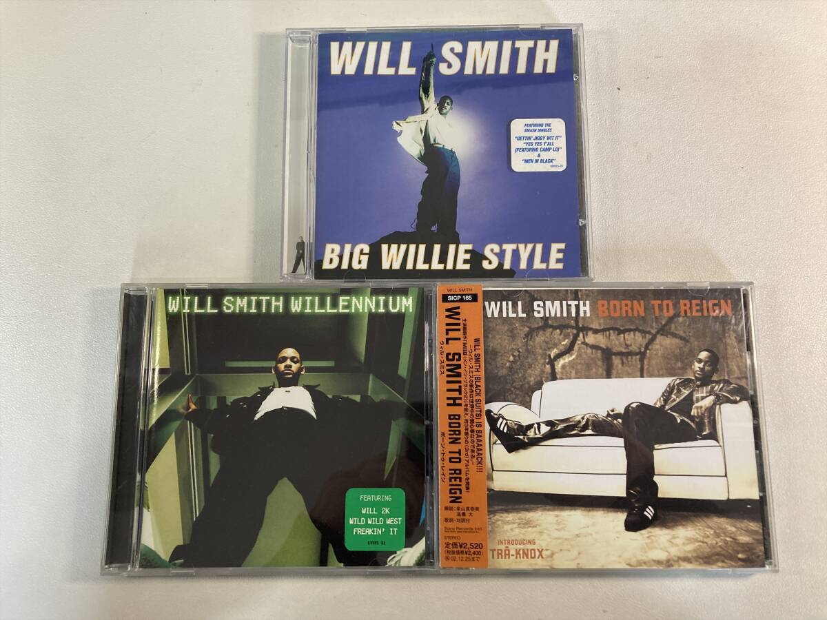 W8320 ウィル・スミス 3枚セット｜Will Smith Big Willie Style Willennium Born to Reign