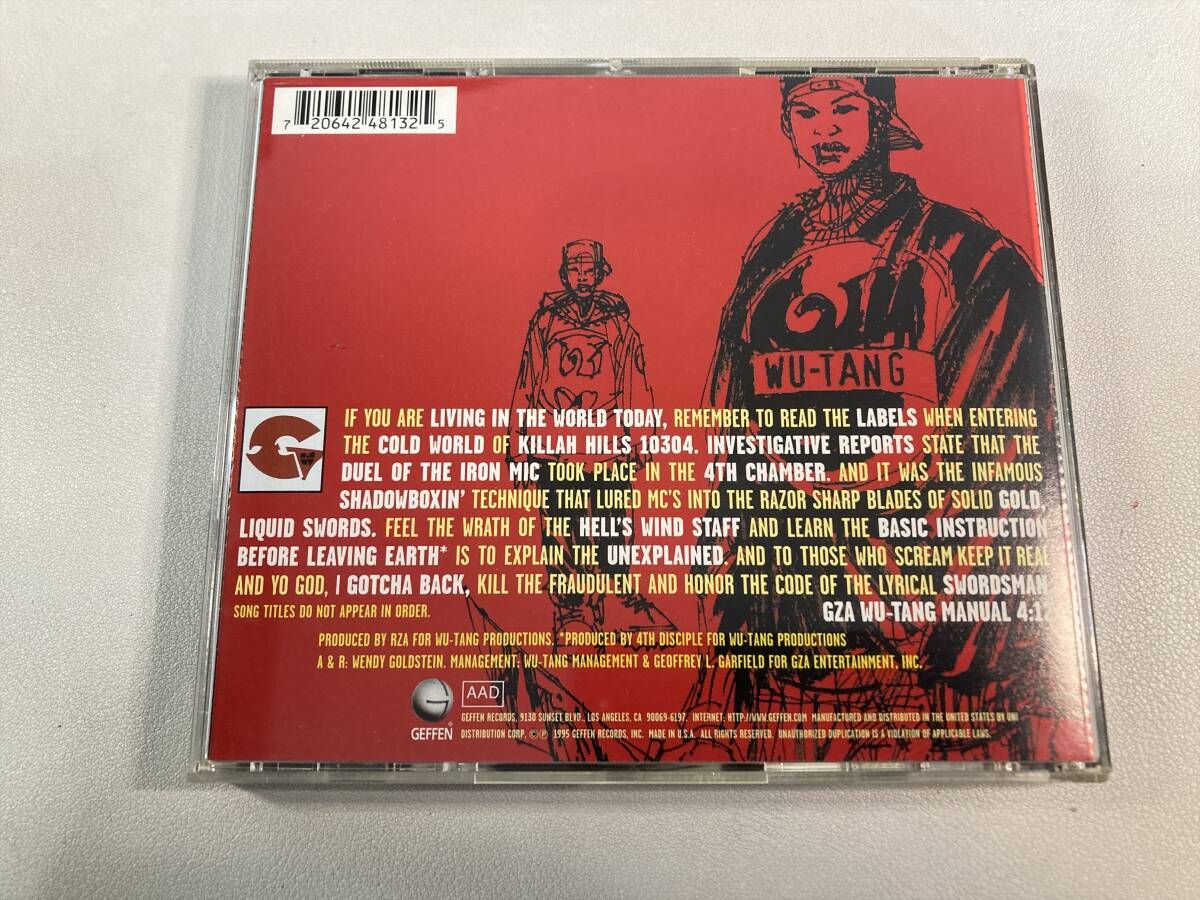 【1】8435◆Genius / GZA - Liquid Swords◆輸入盤◆の画像2