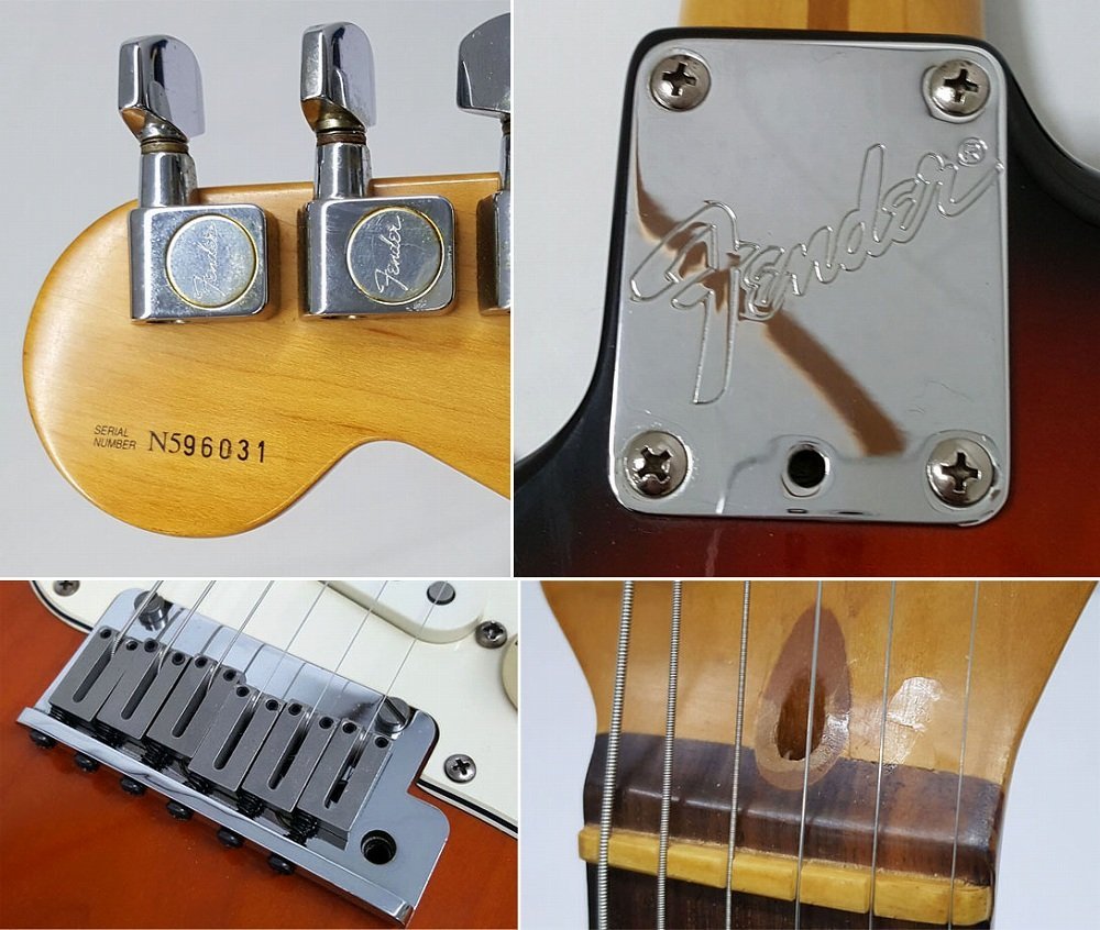 【ジャンク】【中古】Fender USA American Standard ストラトキャスター 1995 フェンダー アメスタ ストラト【大型200サイズ】【福山店】_画像7