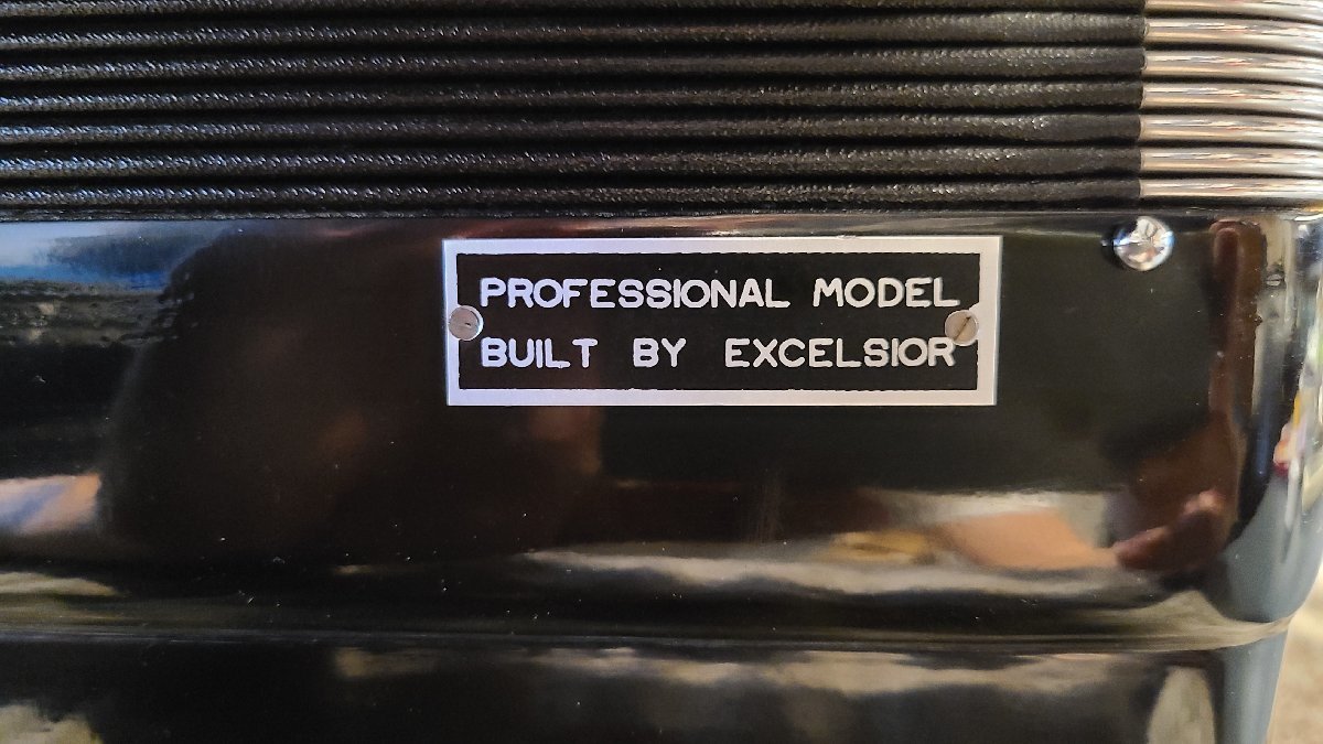 【エキセルシャー　EXCELSIOR　Model 911　プロフェショナルモデル　ハードケース付属　中古】_画像9