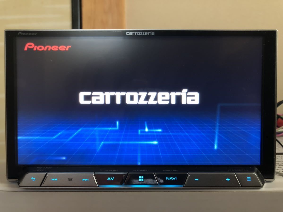 カロッツェリアcarrozzeria メモリーナビ AVIC-CZ900 サイバーナビ 地デジ フルセグテレビ DVD再生 Bluetooth 動作確認済み 送料込み_画像1