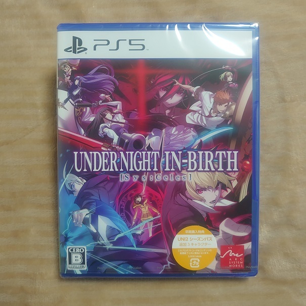 新品 PS5 UNDER NIGHT IN-BIRTH II Sys:Celes アンダーナイトインヴァース2 UNI2 Fate_画像1