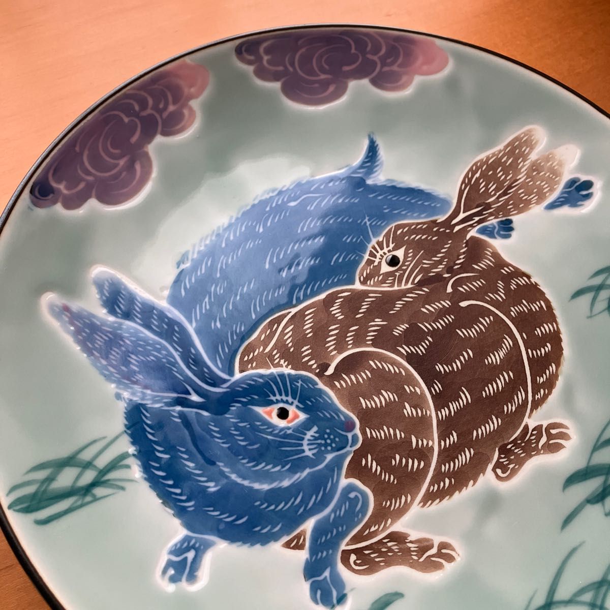 有田焼 秀峰作 うさぎ 絵皿 丸皿 飾り皿 盛り皿 和食器|Yahoo 有田焼 秀峰作 うさぎ 絵皿 丸皿 飾り皿 盛り皿 和食器|Yahoo