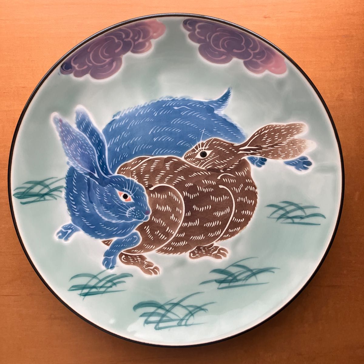 有田焼 秀峰作 うさぎ 絵皿 丸皿 飾り皿 盛り皿 和食器|Yahoo 有田焼 秀峰作 うさぎ 絵皿 丸皿 飾り皿 盛り皿 和食器|Yahoo