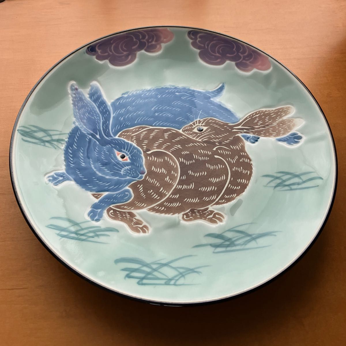 有田焼 秀峰作 うさぎ 絵皿 丸皿 飾り皿 盛り皿 和食器|Yahoo 有田焼 秀峰作 うさぎ 絵皿 丸皿 飾り皿 盛り皿 和食器|Yahoo