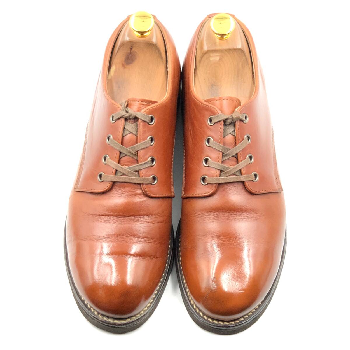 即決 Danner ダナー 27cm 9 D219750 メンズ レザーシューズ プレーントゥ 茶 ブラウン 革靴 皮靴 ビジネスシューズ