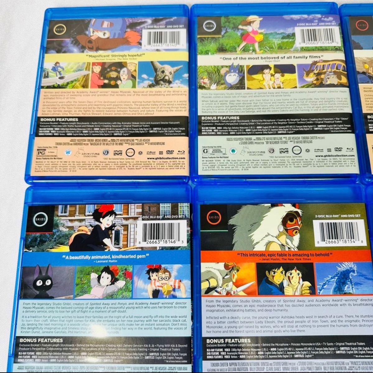 北米版ジブリ Blu-ray 8本セット 北米 ジブリ|Yahoo!フリマ(旧 北米版ジブリ Blu-ray 8本セット 北米 ジブリ|Yahoo!フリマ(旧