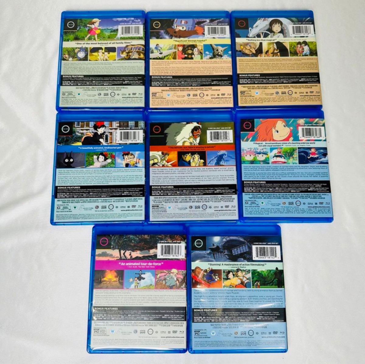 北米版ジブリ Blu-ray 8本セット 北米 ジブリ|Yahoo!フリマ(旧 北米版ジブリ Blu-ray 8本セット 北米 ジブリ|Yahoo!フリマ(旧