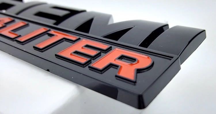 即納◎送料込み◎[黒]HEMI 5.7 LITER エンブレム ステッカー dodge ram jeep グラチェロ charger challenger ダッジ マグナム カスタムの画像5